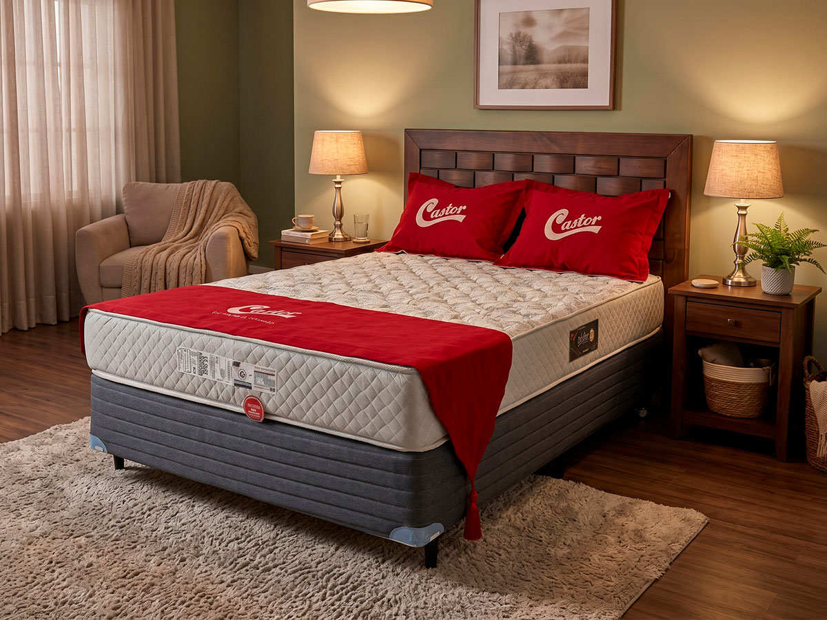 Colchão Sleepmax D33 e D45 Castor